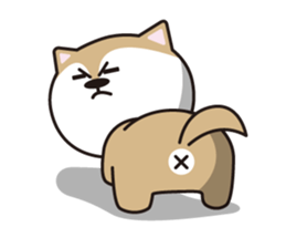 KOMAME DOG sticker #7032907