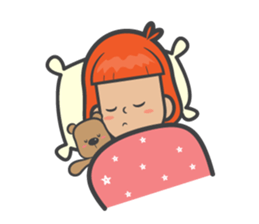 kluay naughty girl sticker #7032976