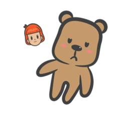 kluay naughty girl sticker #7033000