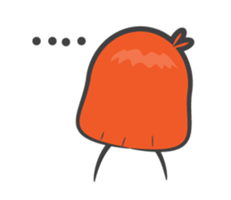 kluay naughty girl sticker #7033005