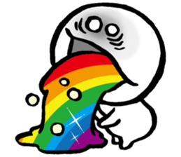 Whitish guy. sticker #7033204