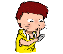 Mi&Mi couple sticker #7033220