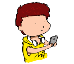 Mi&Mi couple sticker #7033221