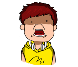 Mi&Mi couple sticker #7033225