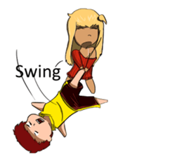 Mi&Mi couple sticker #7033234