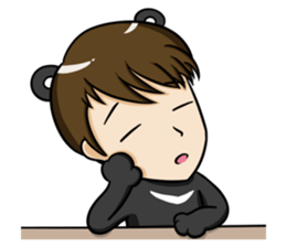 in Animal Costume sticker #7033335