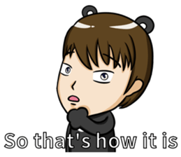 in Animal Costume sticker #7033357