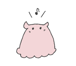 translucent mendako sticker sticker #7033638