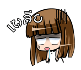 Popular girl stickers sticker #7033656