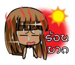 Popular girl stickers sticker #7033670