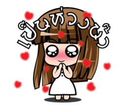 Popular girl stickers sticker #7033673