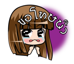 Popular girl stickers sticker #7033675