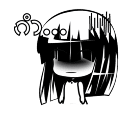 Popular girl stickers sticker #7033683