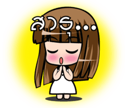 Popular girl stickers sticker #7033695