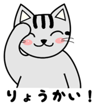 Do; the words of cat Myi sticker #7033770