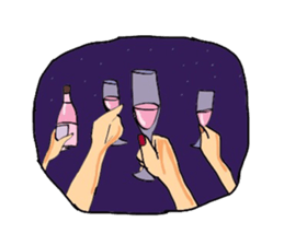 Auntie Princess Party sticker #7034340