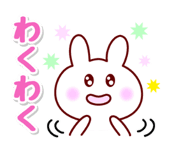 The Rabbit 1 (Usa-Chi) sticker #7034426