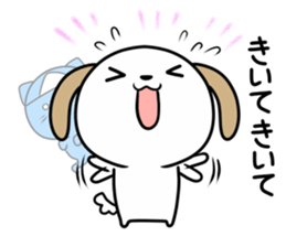 Cat ghosts and puppy stickers sticker #7034477