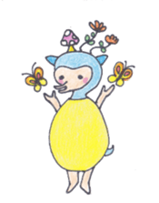 a warm and comfortable mood sticker #7034528