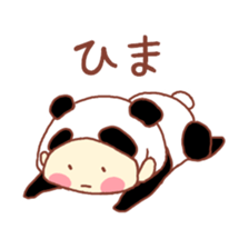 potechibi chan / Panda sticker #7034871