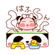potechibi chan / Panda sticker #7034887