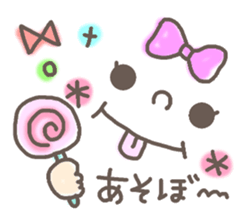 Cute emoticons. Simple Hen sticker #7035419