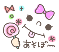Cute emoticons. Simple Hen sticker #7035419