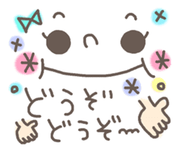 Cute emoticons. Simple Hen sticker #7035421