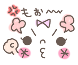 Cute emoticons. Simple Hen sticker #7035433
