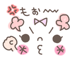 Cute emoticons. Simple Hen sticker #7035433