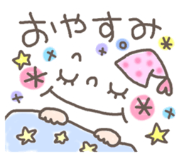 Cute emoticons. Simple Hen sticker #7035447