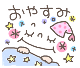 Cute emoticons. Simple Hen sticker #7035447