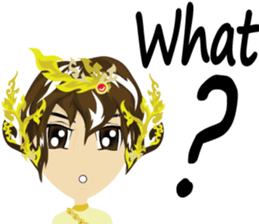 Lai Kanok Cartoon thai V.2.01 sticker #7035489