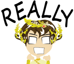 Lai Kanok Cartoon thai V.2.01 sticker #7035491