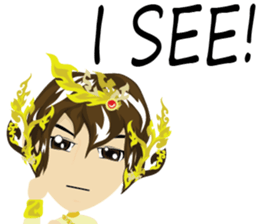 Lai Kanok Cartoon thai V.2.01 sticker #7035494