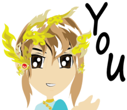 Lai Kanok Cartoon thai V.2.01 sticker #7035497