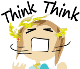 Lai Kanok Cartoon thai V.2.01 sticker #7035499