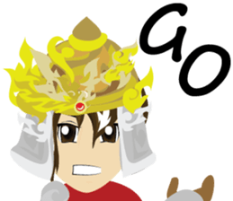 Lai Kanok Cartoon thai V.2.01 sticker #7035503