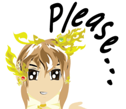 Lai Kanok Cartoon thai V.2.01 sticker #7035509