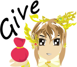 Lai Kanok Cartoon thai V.2.01 sticker #7035510