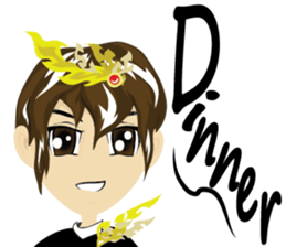 Lai Kanok Cartoon thai V.2.01 sticker #7035515