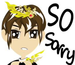 Lai Kanok Cartoon thai V.2.01 sticker #7035517