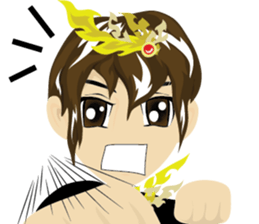 Lai Kanok Cartoon thai V.2.01 sticker #7035520