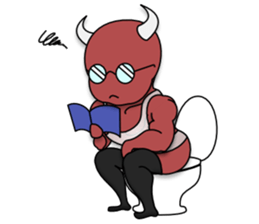 Muscle Daemon sticker #7035615