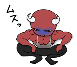 Muscle Daemon sticker #7035639