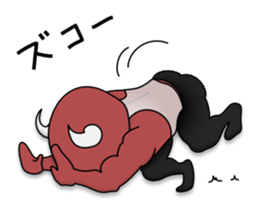 Muscle Daemon sticker #7035641