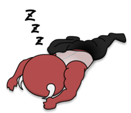 Muscle Daemon sticker #7035642
