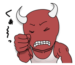 Muscle Daemon sticker #7035644