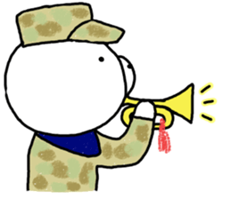 succession.Self-Defense Force personnel sticker #7035676