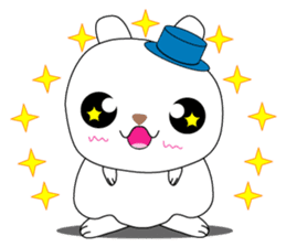 Cutie mini rabbit boy sticker #7035854